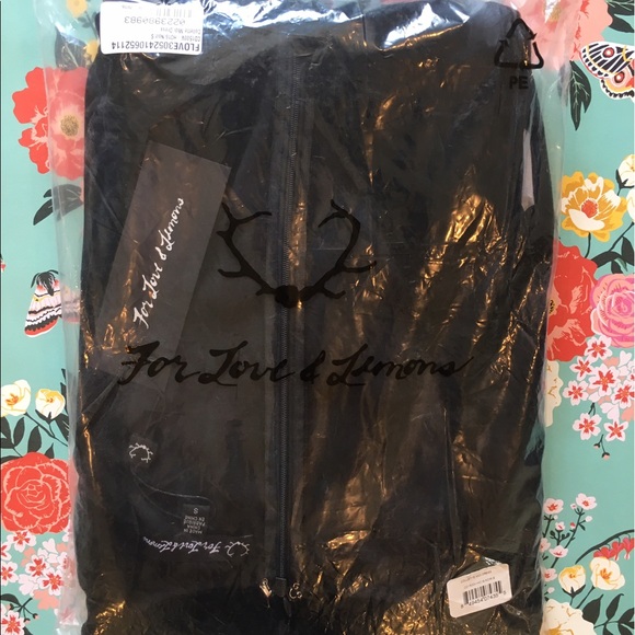 🆕 FOR LOVE & LEMONS - Velvet Collette Midi Dress - Picture 5 of 7