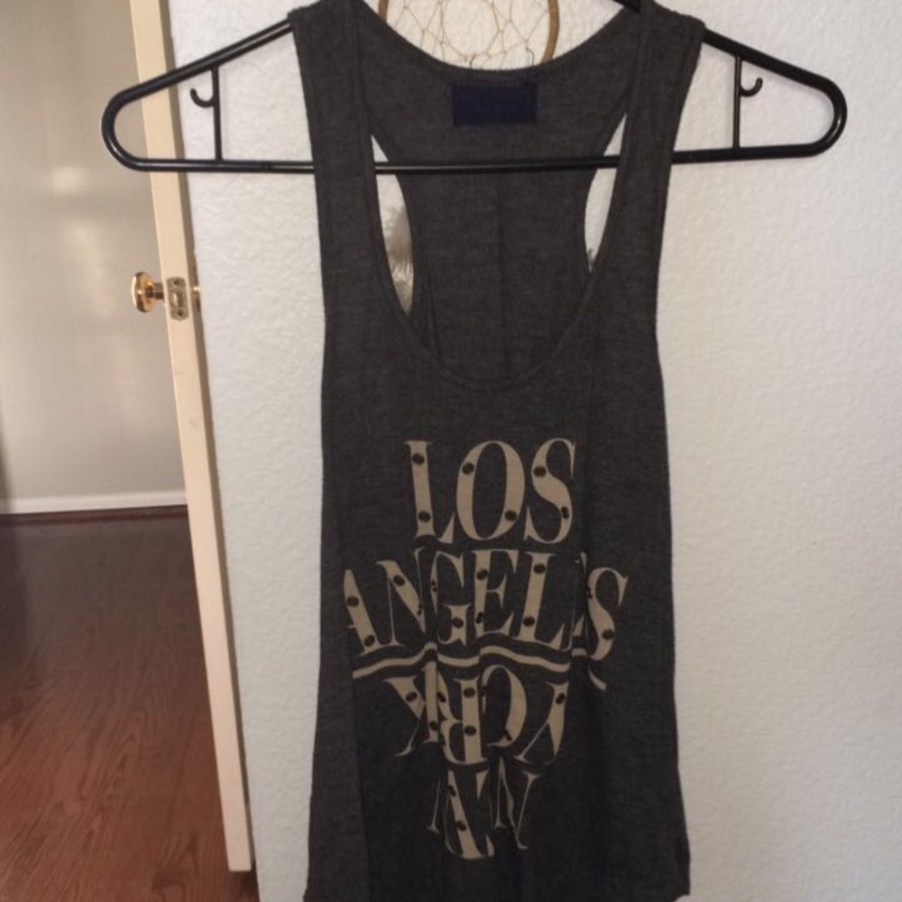 Los Angeles/New York tank top