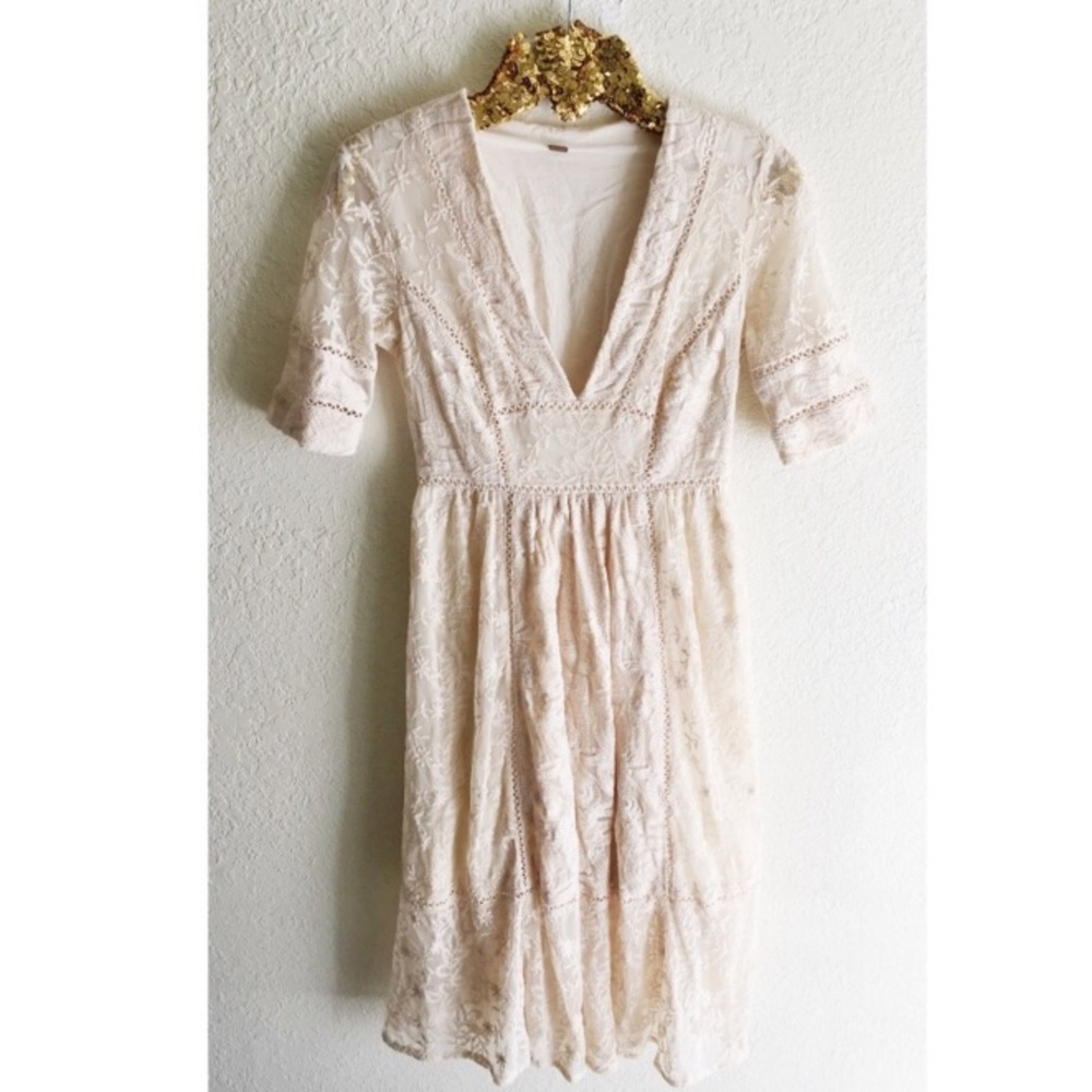 Free people mountain laurel lace dress