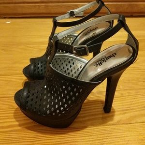 Charlotte Russe Black Heels