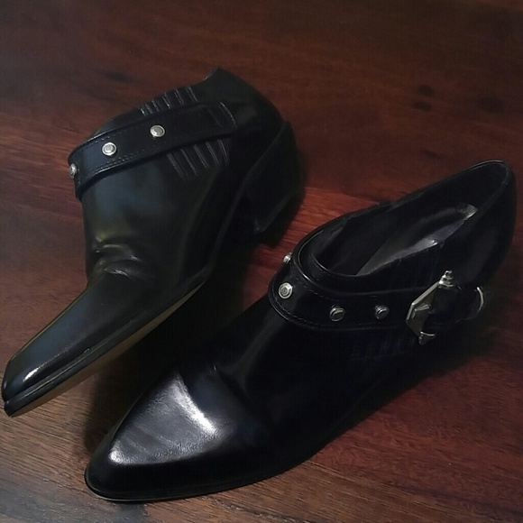 Via Spiga Shoes - Via Spiga Western Black Booties