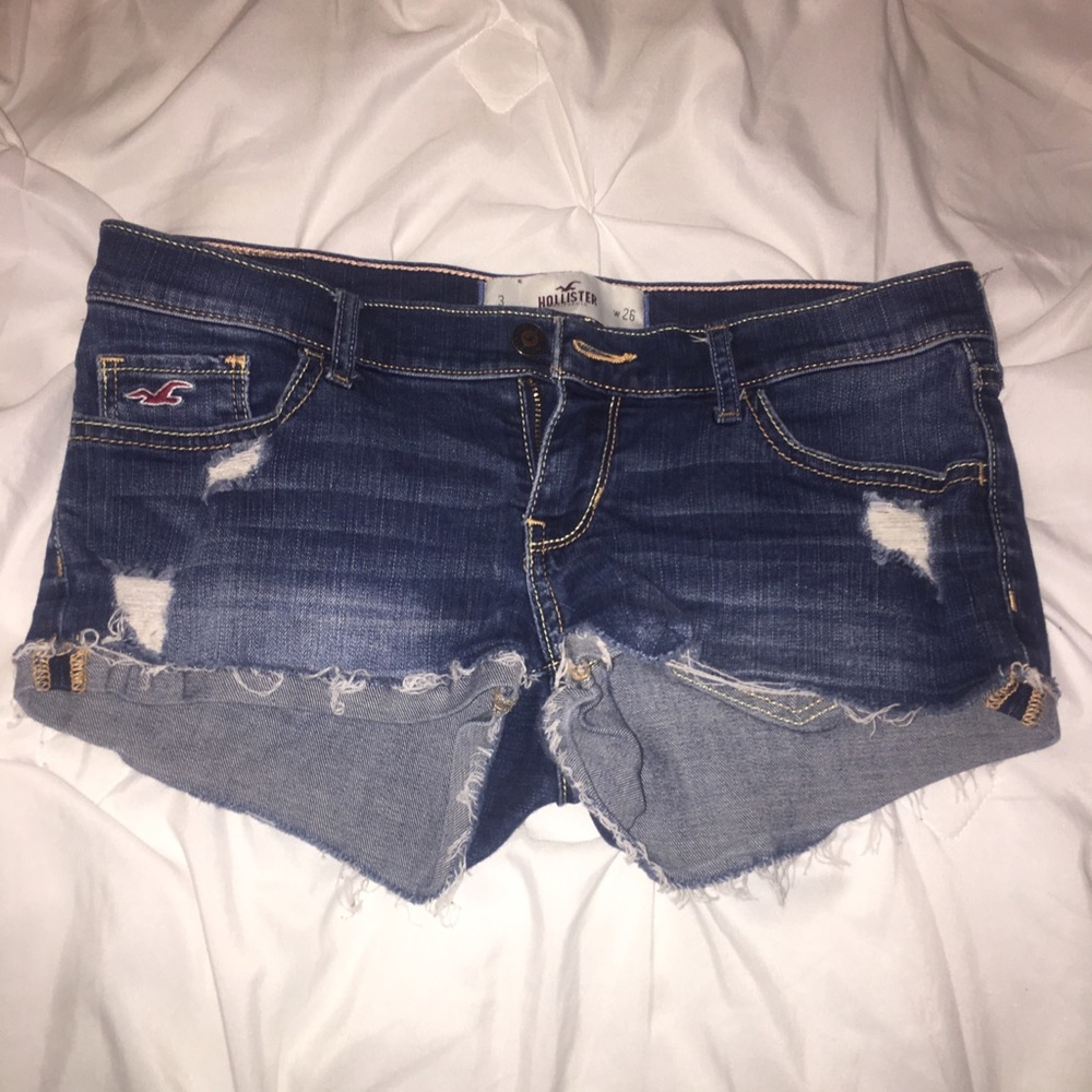 Light washed Hollister shorts