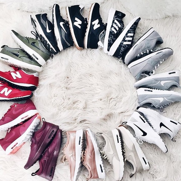 Nike Shoes - Nike rose gold Thea