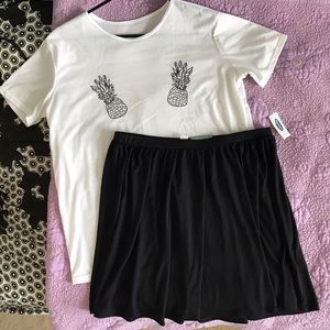 Black Circle Skirt ⚫️