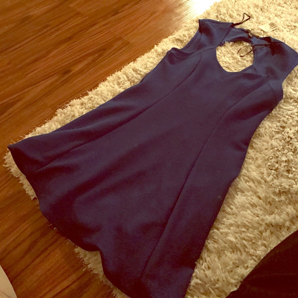 Blue dress