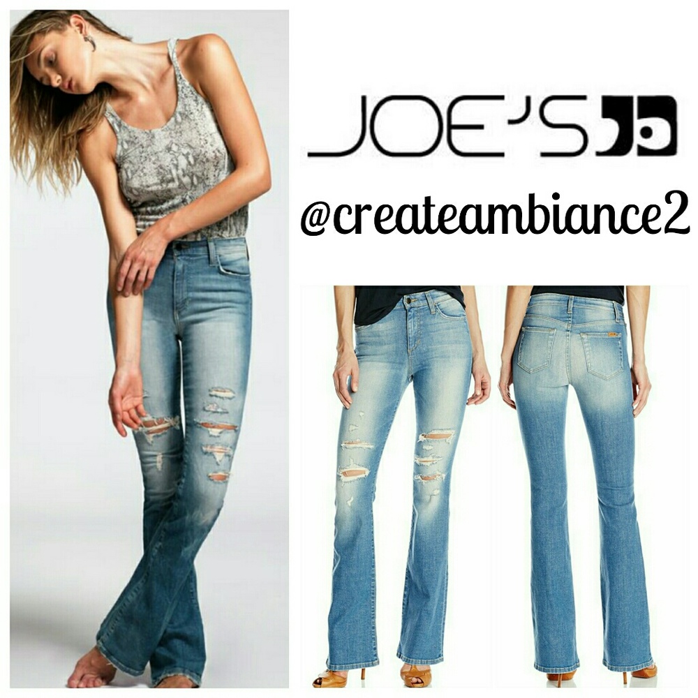 Joe's Collector's Edition Distressed Flare Jeans