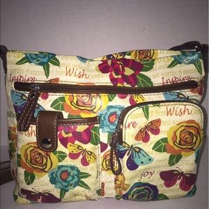 Relic cross body, printed bag