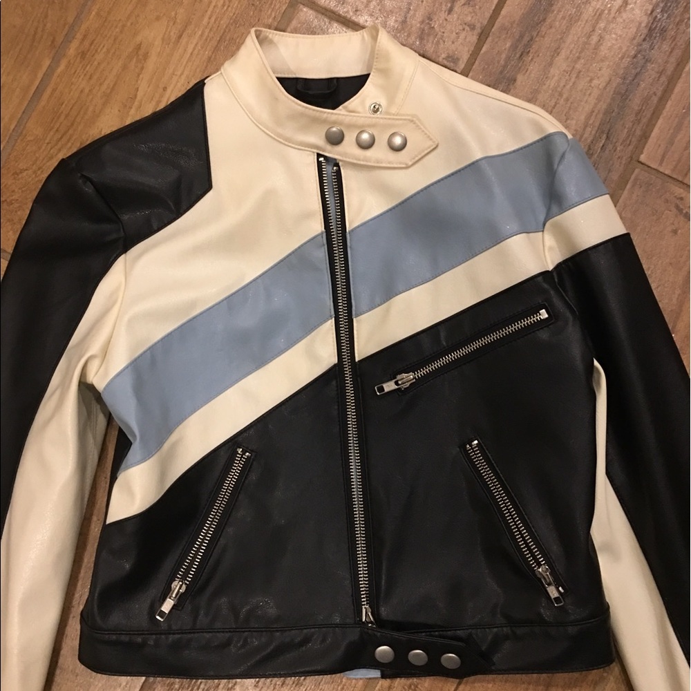 Faux Leather Jacket