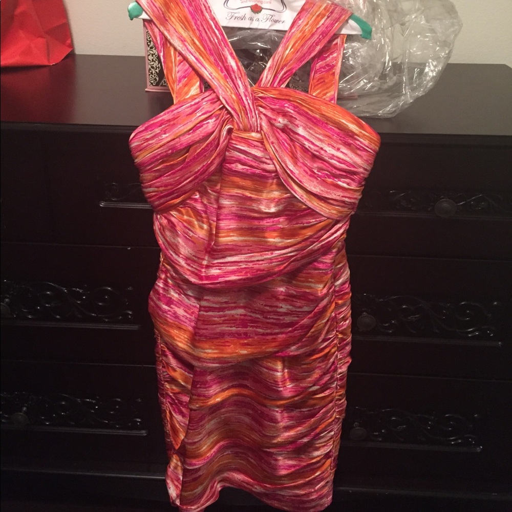 Carmen Marc Valvo dress