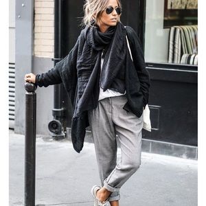 High waisted gray trousers NW