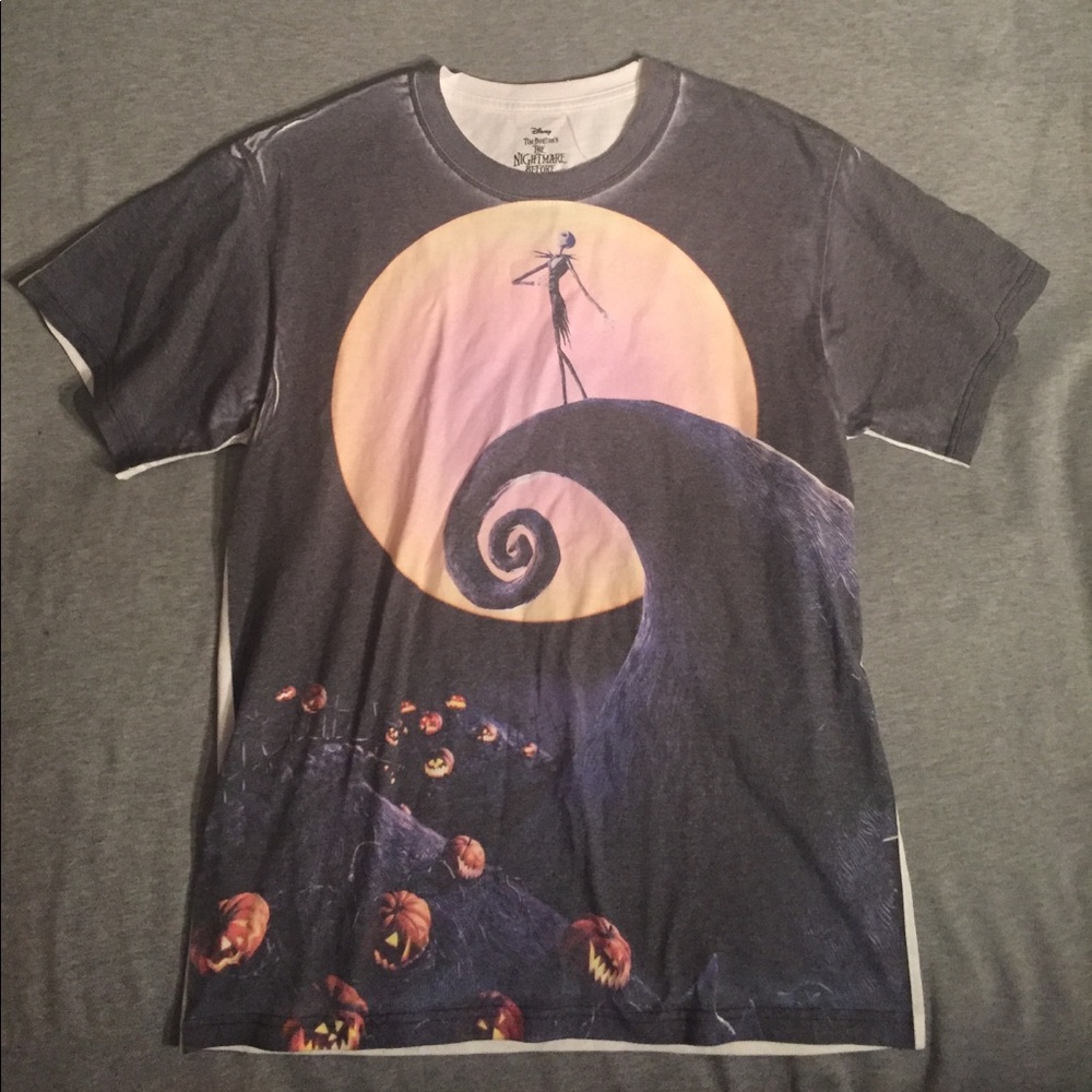 Nightmare Before Christmas Jack Skellington Shirt
