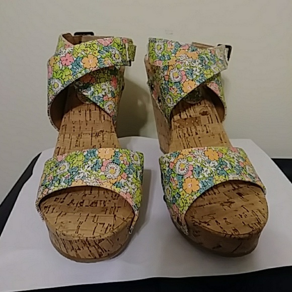 Flower summer wedges💋💋 - Picture 4 of 6