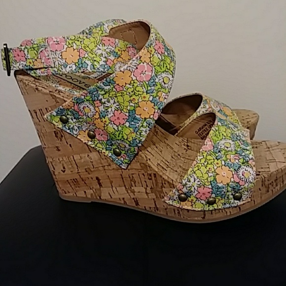 Flower summer wedges💋💋 - Picture 5 of 6