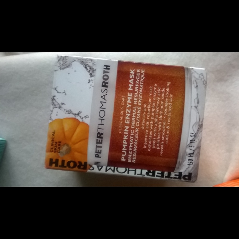 Enzyme mask pumpkin