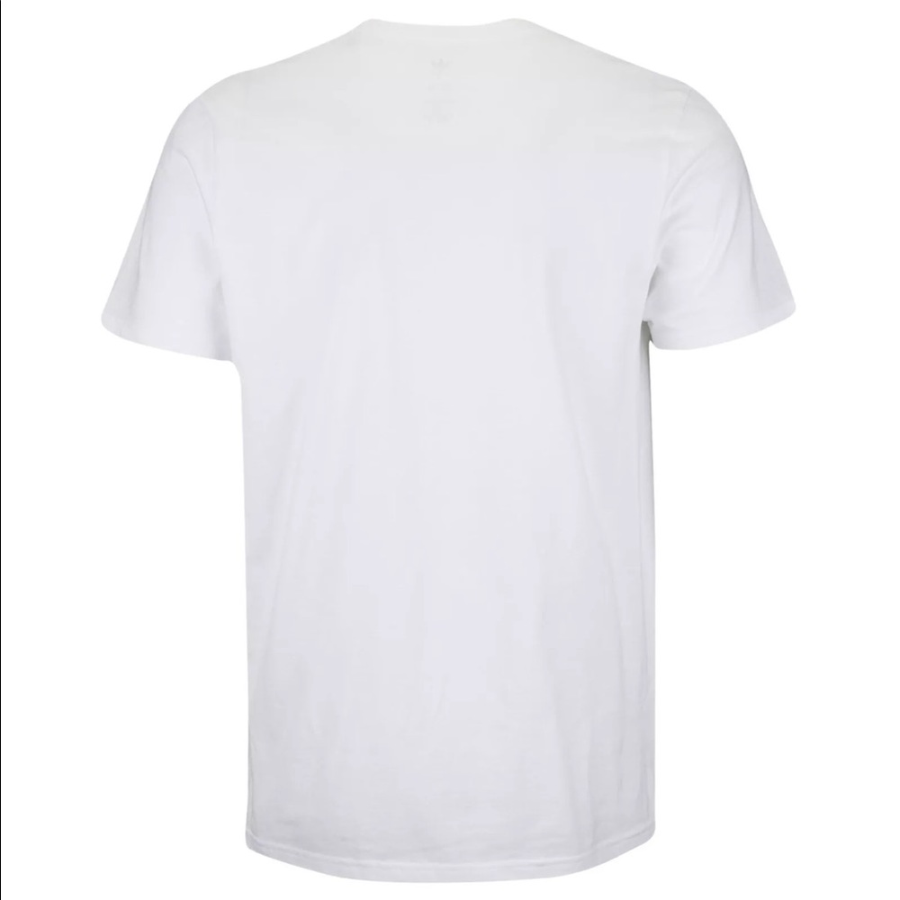 Adidas Men's Me & My Adidas T-Shirt White Black - Picture 2 of 2