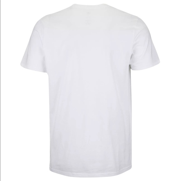 Adidas Men's Me & My Adidas T-Shirt White Black - Picture 2 of 2