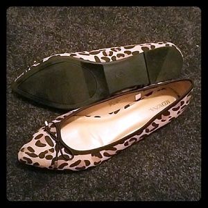 Cheetah print flats!