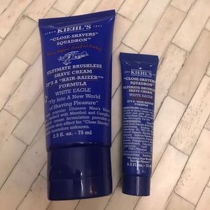 Kiehl's ultimate brushless shave creams