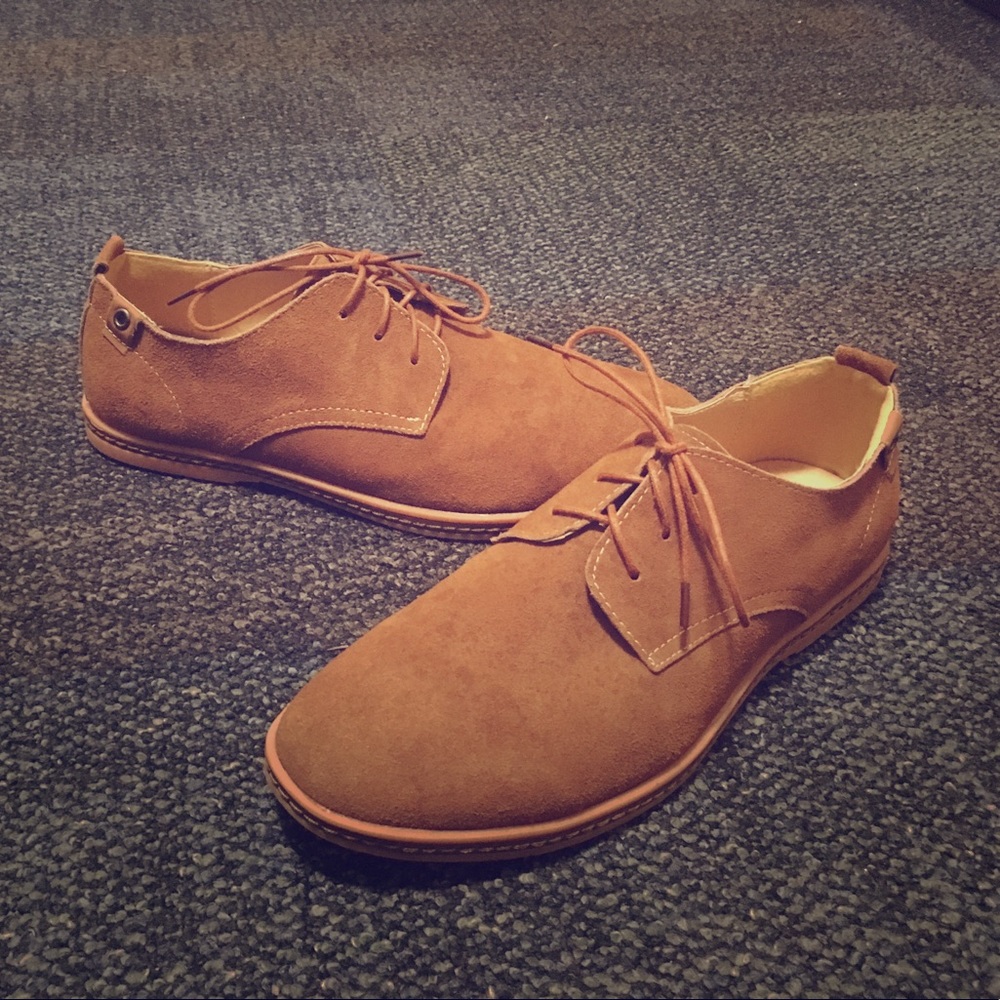 Semi-Casual Suede Dress Shoes