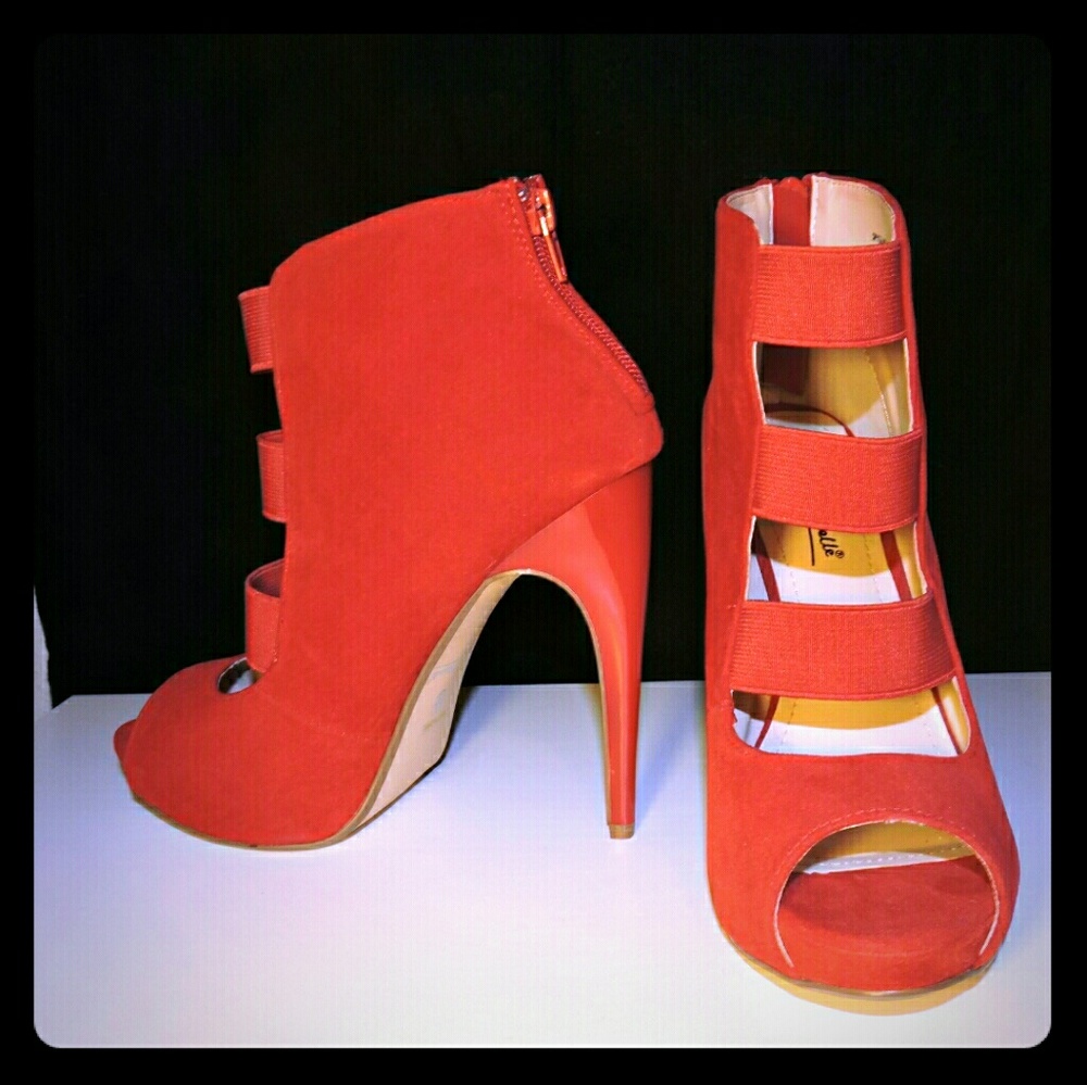 Red booties