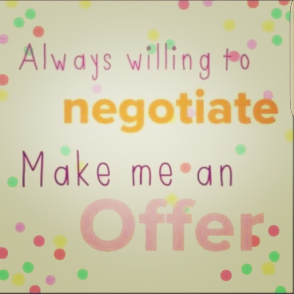 Hi give me a reasonable offer check out my page