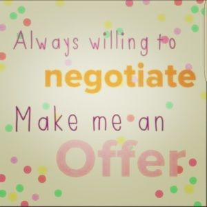 Hi give me a reasonable offer check out my page