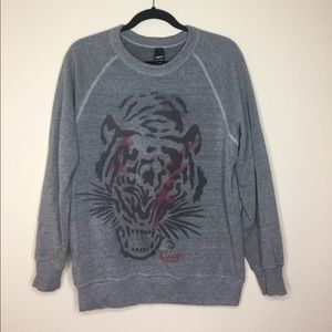 Obey tiger crew neck