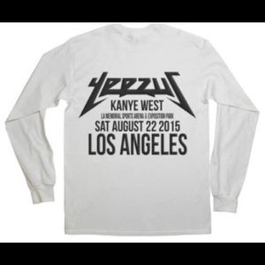 Yeezus Kanye West crew neck long sleeve