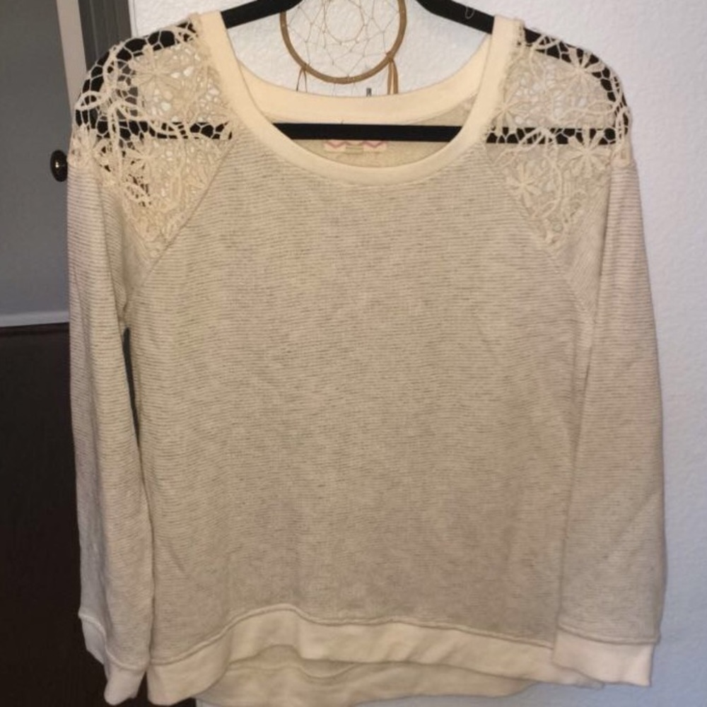 Crochet sweater