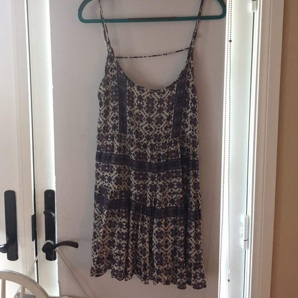 Purple floral brandy Melville jada dress