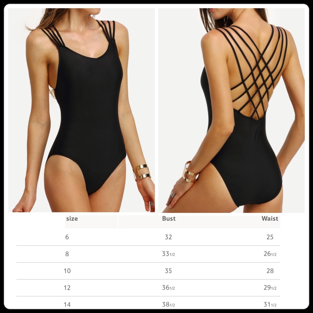 Last One • STRAPPY CRISSCROSS TANK - Picture 5 of 5