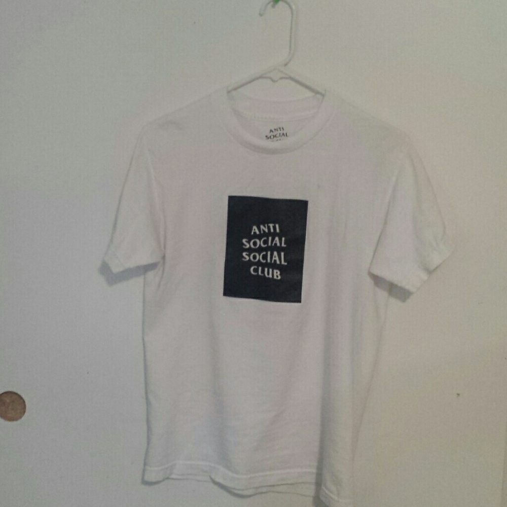 Anti Social Social Club Box Logo Tee