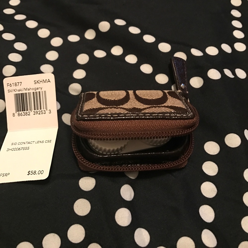 SALE SALE!!!!!   Coach contact lens case
