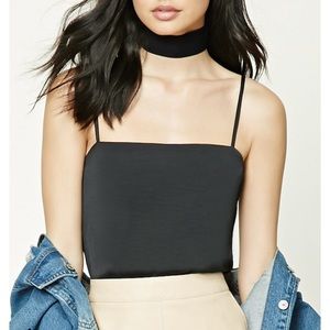 Forever 21 (NWT) Black Satin Cami