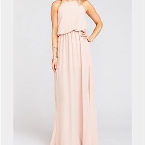 Show Me Your Mumu Dusty Blush Heather Halter