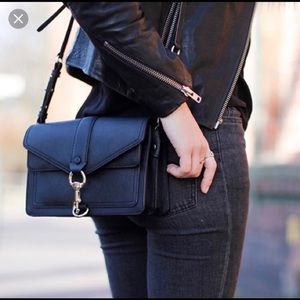 Gently used Rebecca minkoff Hudson Moto mini
