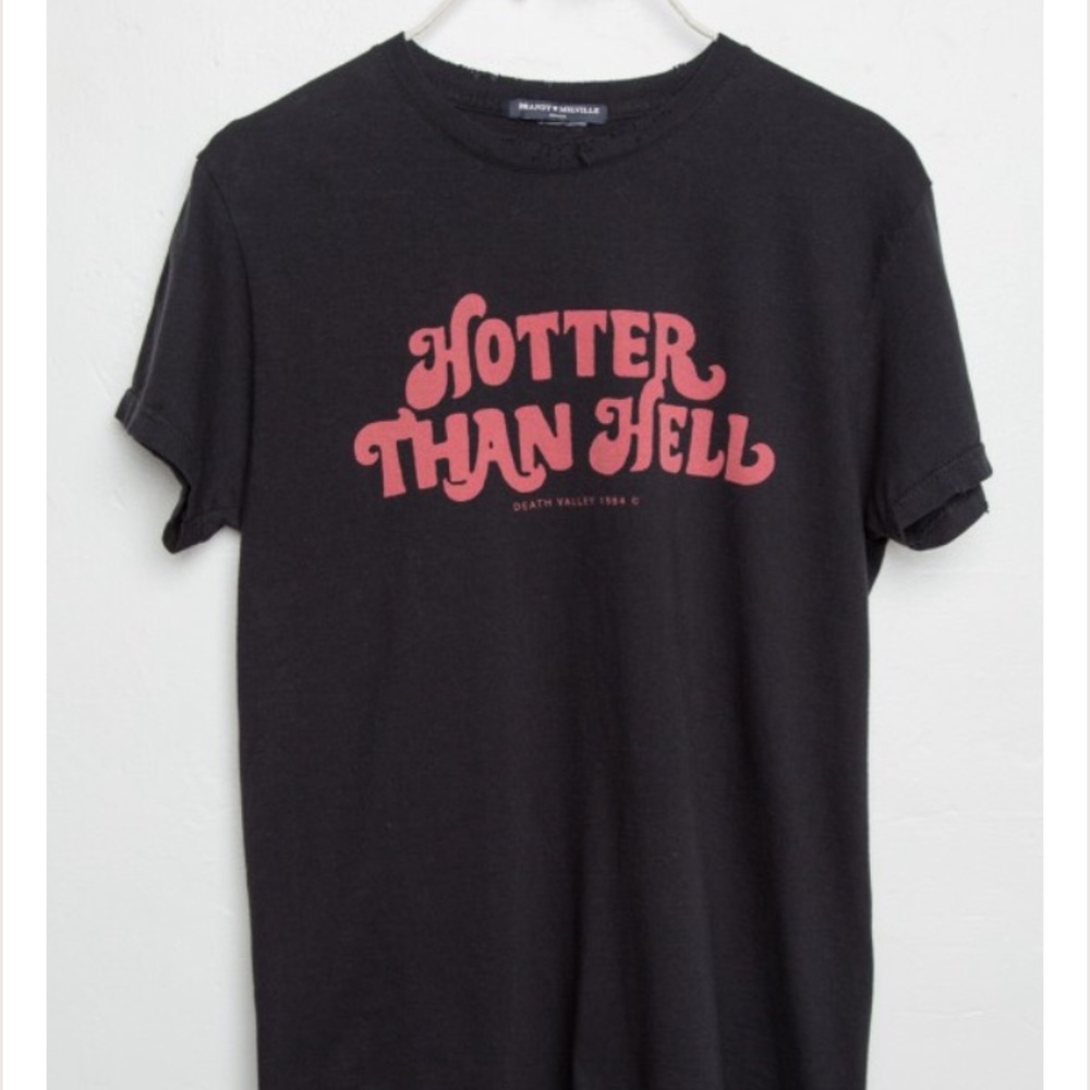 Brandy Melville "Hotter than Hell" Tee