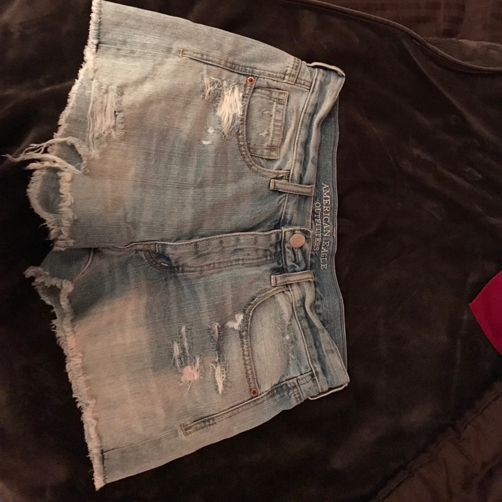 American Eagle size 6 jean shorts