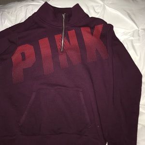 VS Pink Half Zip Hoodie!