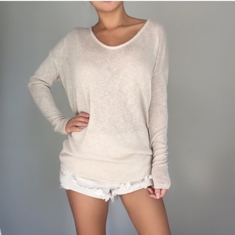 🆕 Biege Light Knit Dolman