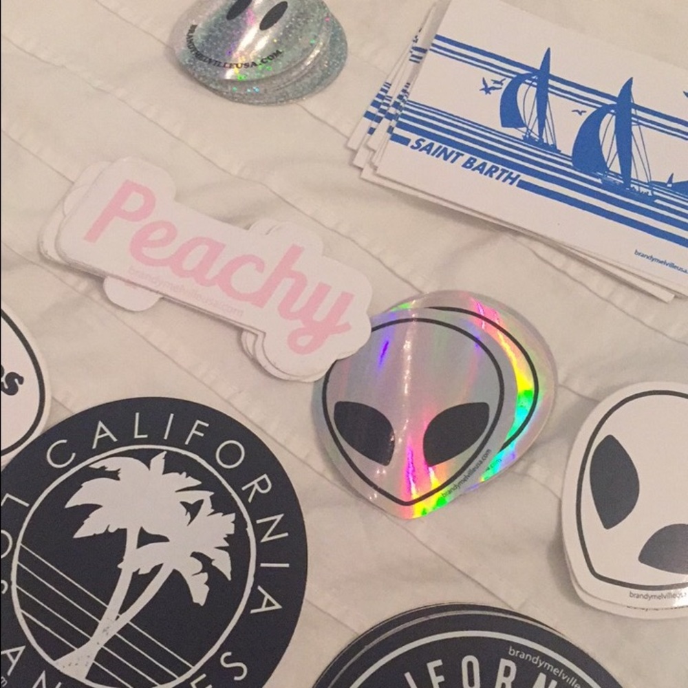LOTS of Brandy Melville Stickers! Pick any sticker - Picture 2 of 3