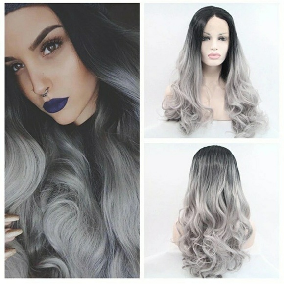 Black Ombre LaceFront 24-26 inches!!