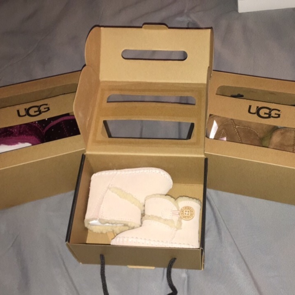 Blush Pink Baby Lemmy Ugg Boots