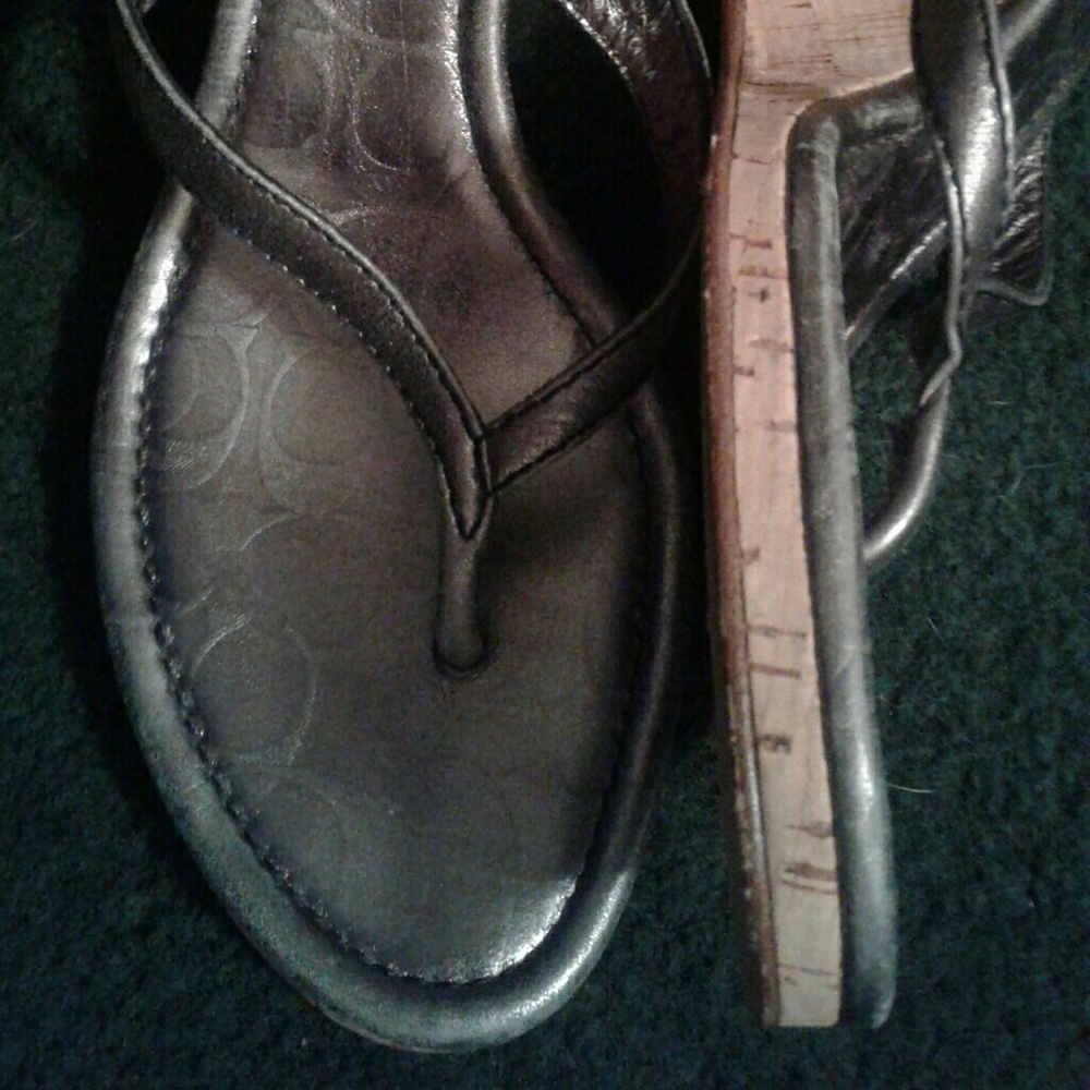 Coach wedges