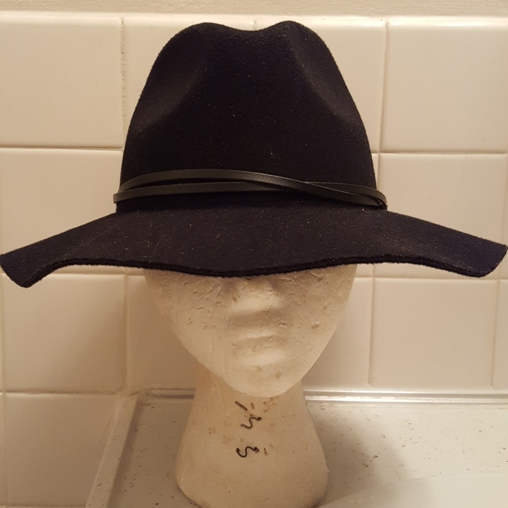 Black Fedora Hat