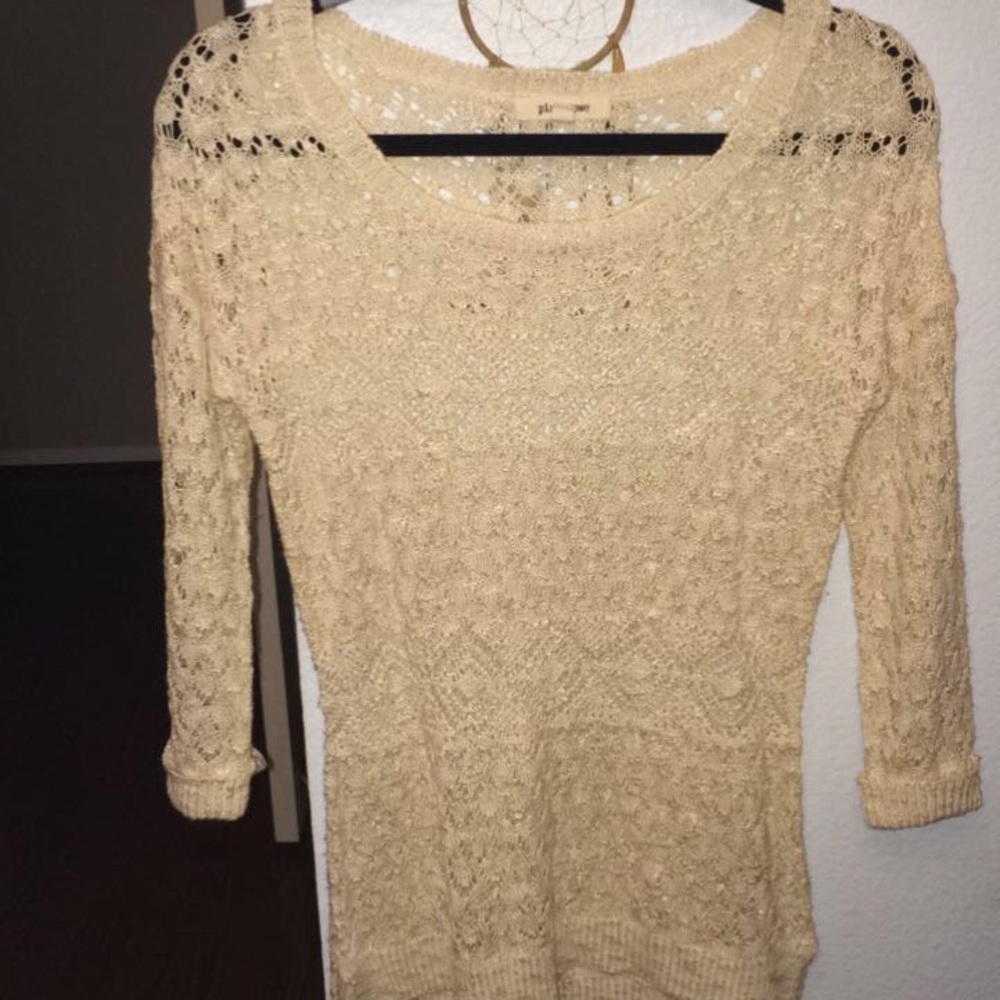 Crochet sweater