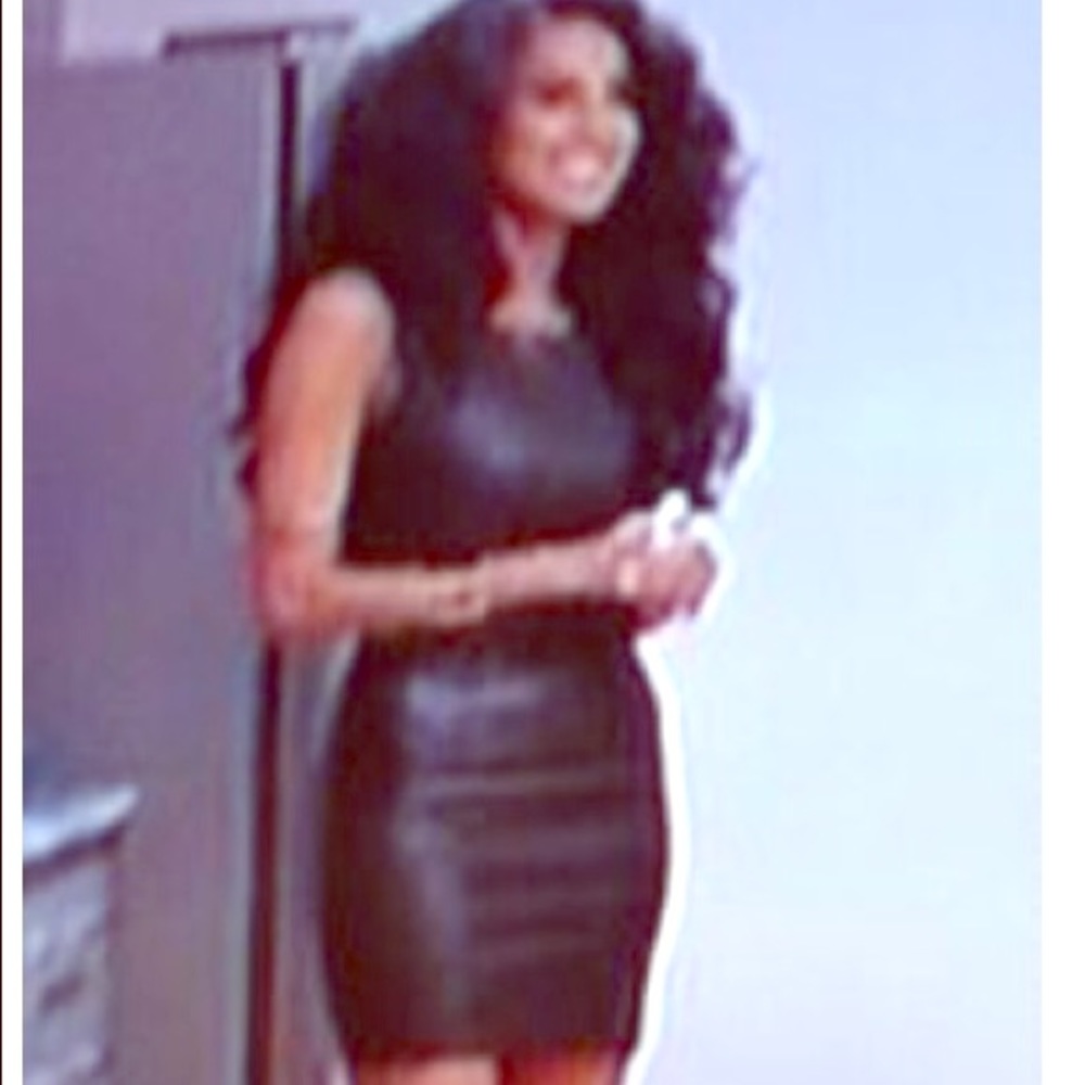 🎉 Sleeveless faux leather pencil dress!!! 🎉