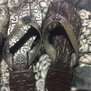 Tory Burch leather Thora Thong Sandal