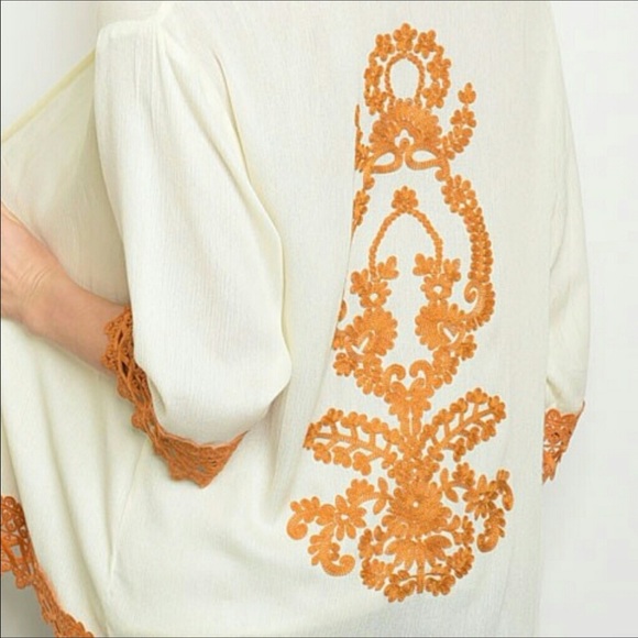 NWT Crochet Kimono - Picture 3 of 3