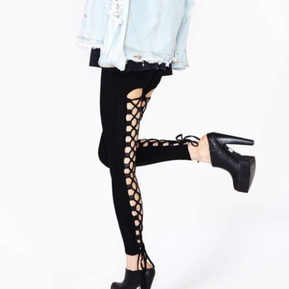 Tripp NYC for Nasty gal corset leggings